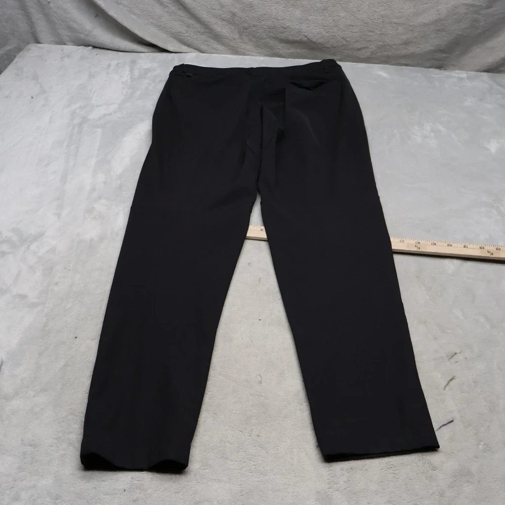 Lululemon ABC Pant Men 30x30 Black Performance Stretch Flat Front Trouser Casual